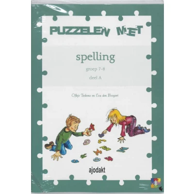 Afbeelding van Ajodakt Puzzelen met spelling (5ex) A groep 7 8