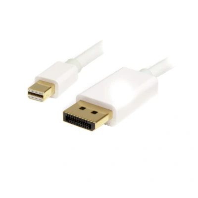 Afbeelding van DisplayPort Mini naar Kabel Startech MDP2DPMM2MW (2 m) Wit 4K Ultra HD
