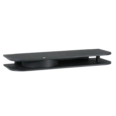 Afbeelding van Northern Valet wand console tafel large 92x35 zwart eiken