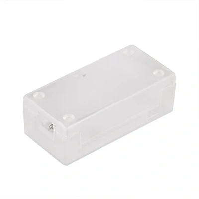 Afbeelding van voor Raspberry Pi Zero behuizing, Richer R hoogwaardige beschermende schaalbehuizingbehuizing, zeer nauwkeurige behuizing zwart/transparant (helder)