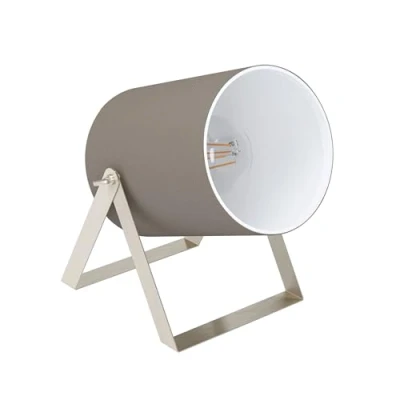 Afbeelding van EGLO Villabate 1 Wandlamp 18.5 cm Nikkelmat