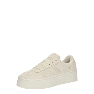Afbeelding van Tommy Jeans THE Greenwich Flatform Elevated Sneakers laag, Dames, Maat: 41, Newsprint Veloursleer