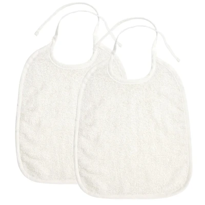 Afbeelding van Meyco Slabber Basic Badstof OffWhite 2 pack