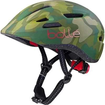 Afbeelding van Bollé Fietshelm Stance Junior 47 51 Cm Groen/rood Mt Xs