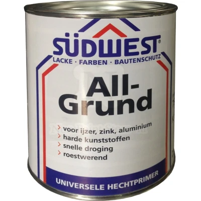 Afbeelding van sudwest allgrund k51 9105 zwart 125 ml