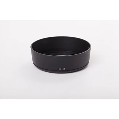 Afbeelding van vhbw Zonnekap vervanging voor Nikon HB 45 52 mm lens zwart, kunststof, rond, 7,7 cm