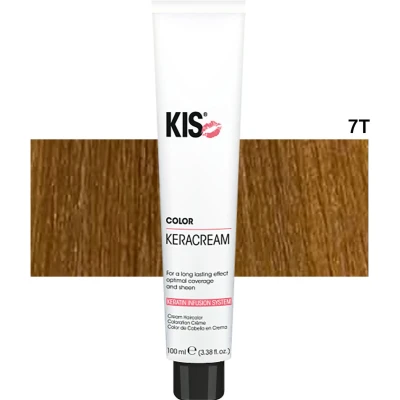 Afbeelding van KIS KeraCream Color Haarverf 100ml 7 T