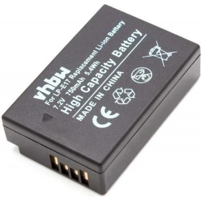 Afbeelding van Camera accu compatibel met Canon LP E17 / 750 mAh