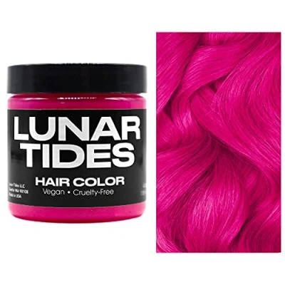 Afbeelding van Lunar Tides Lychee Pink Semi permanente haarverf 4 oz / 118 ml One Size Roze