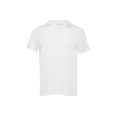 Afbeelding van comma casual identity Poloshirt, Dames, Maat: 44, Weiß