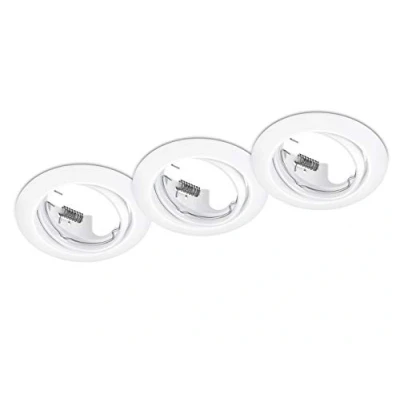 Afbeelding van Trio Leuchten Jura set 3 delige 650100331, metaal wit mat, excl. 3x GU10