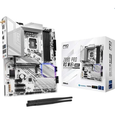 Afbeelding van Moederbord Intel Asrock Z890 PRO RS WIFI WHITE