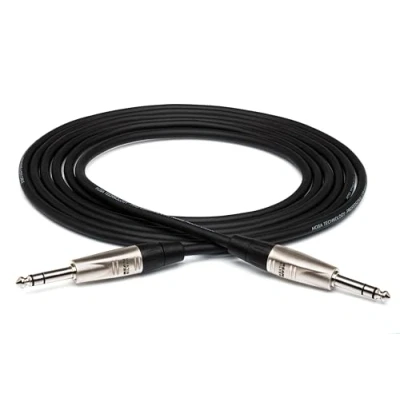 Afbeelding van Hosa HSS 010, Pro Balanced Interconnect, REAN 1/4 in TRS naar Same, 10 ft