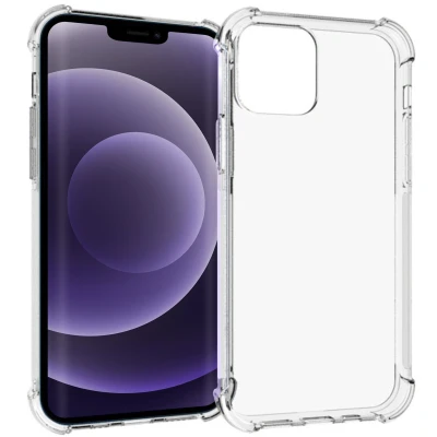 Afbeelding van Apple iPhone 13 Hoesje Siliconen en TPU (zacht) iMoshion Softcase/Backcover Transparant Telefoonhoesje
