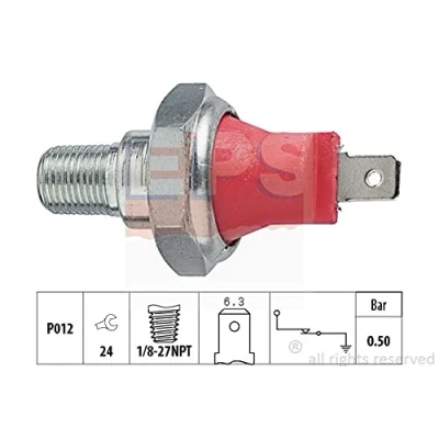 Afbeelding van FACET 7.0027 Oliedruksensor 1/8 27NPT 0,5bar Made in Italy OE Equivalent