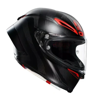 Afbeelding van AGV Pista GP RR Intrepido Mat Carbon Zwart Rood M