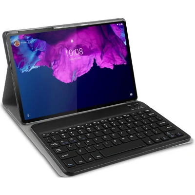 Afbeelding van Cazy Lenovo Tab P11 / 5G Plus hoes met toetsenbord QWERTY Bluetooth Keyboard zwart