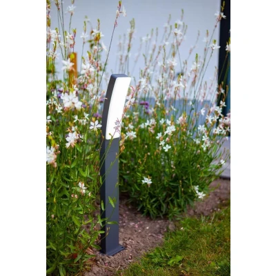 Afbeelding van LUTEC Kira LED Tuinpaal 4000K Donkergrijs