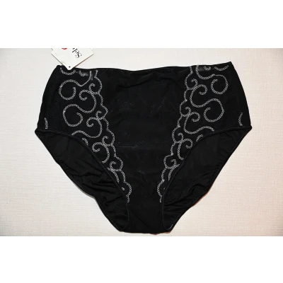 Afbeelding van Selmark Lingerie Allegra bikini slip XS XXL zwart