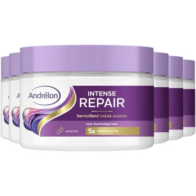Afbeelding van Andrelon Intense Repair Crème Masker Jar 300ml