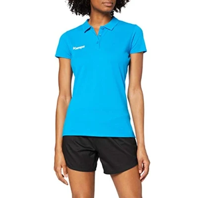 Afbeelding van Kempa Poloshirt Dames Blauw Maat L