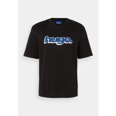 Afbeelding van HUGO Nugibol Tshirt print, Heren, Maat: Small, Black