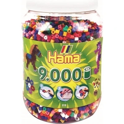 Afbeelding van Hama Strijkkralen in Pot 9000 Stuks