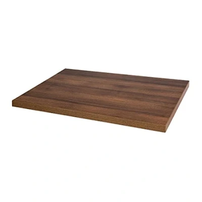 Afbeelding van Bolero Voorgeboord Rechthoekig Tafelblad Rustic Oak 1100x700mm DT442