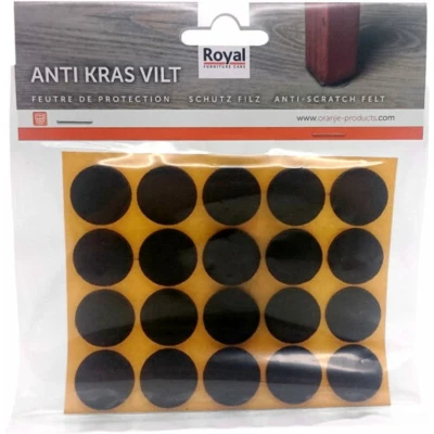 Afbeelding van Outlet Duiven Zelfklevend vilt d28 mm, set 40 stuks