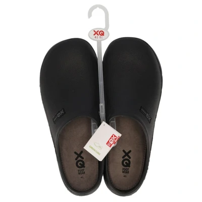 Afbeelding van Xq Footwear Tuinklomp Heren Zwart Schoenklompen 45