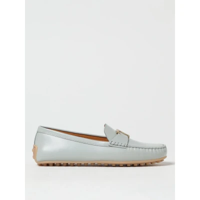 Afbeelding van Leather Loafers Slipon Casual Wo Grey