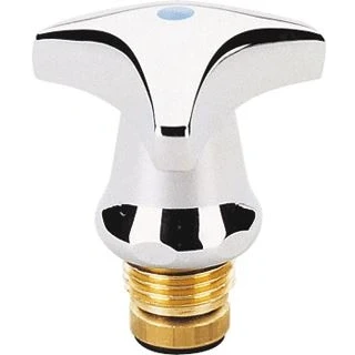 Afbeelding van Grohe bovendeel 1/2&quot; Trecorn greep blauw chr.