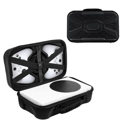 Afbeelding van Mcbazel Hardcase voor Xbox Series S, Opbergtas S consoles, Draadloze Controller en Gaming Accessoires — Zwart