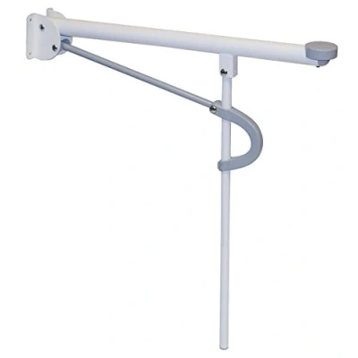 Afbeelding van Etac optima l beugel toilet armsteun opklapbaar en vergrendelbaar e80303006