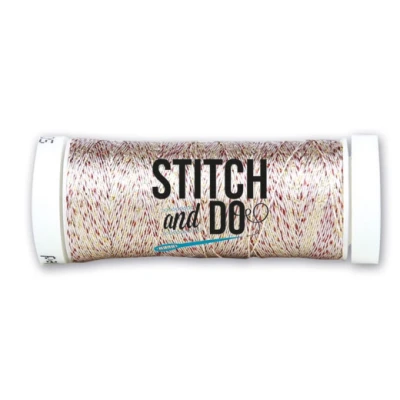Afbeelding van Stitch and Do Sparkles Embroidery Thread Multicolor Red