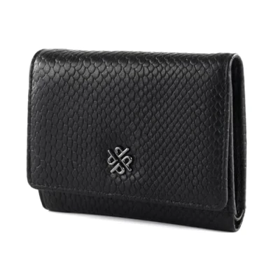 Afbeelding van PICARD Leren Portemonnee Sidle 1 Wallet Black Zwart