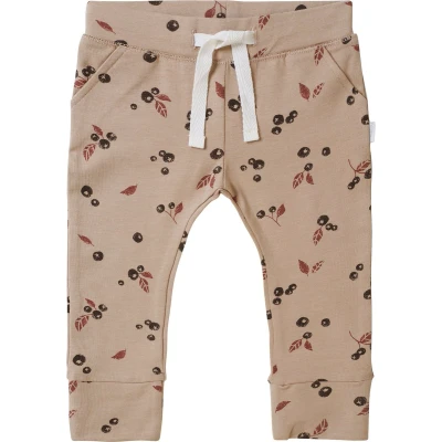 Afbeelding van Noppies baby slim fit broek Taos met biologisch katoen bruin
