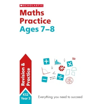 Afbeelding van Maths Practice book for ages 7 8 (Year 3). Perfect Home Learning. (100 Activities)