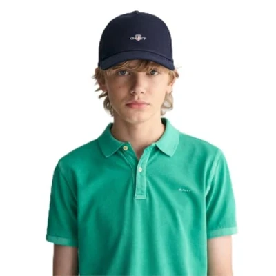 Afbeelding van GANT Shield Pet voor kinderen, Maat: 52 54, Evening blue