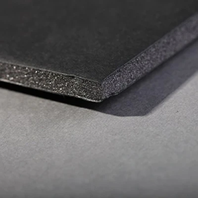 Afbeelding van Clairefontaine 93651C verpakking (met 5 schuimdozen, 70 x 100 cm, mm, ideaal voor modelleren en decoratiewerkzaamheden, licht eenvoudig te bewerken, chloorvrij), van stuks, zwart