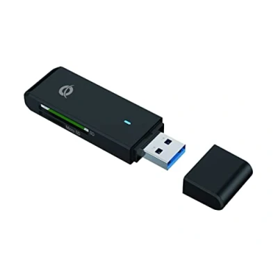 Afbeelding van Conceptronic BIAN02B geheugenkaartlezer USB 3.2 Gen 1 (3.1 1) Type A Zwart