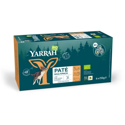 Afbeelding van Yarrah MultiPack Paté Hond Bio