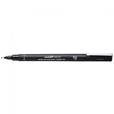 Afbeelding van Fineliner Uni ball Pin 1,2mm zwart