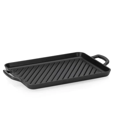 Afbeelding van Grillplaat, Gietijzer, Zwart, 25 x 35 cm Kela Calido