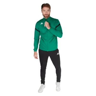 Afbeelding van Kappa Dalcito Trainingspak, uniseks, groen/zwart, L