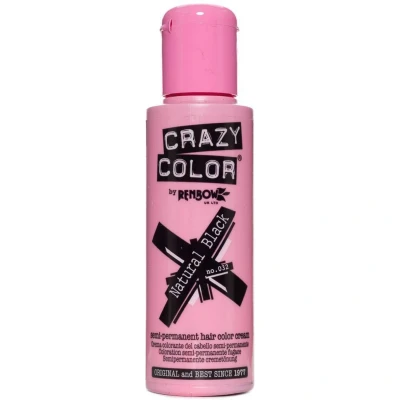 Afbeelding van Crazy Color 100ml Natural Black