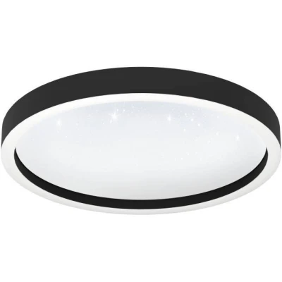 Afbeelding van EGLOÂ connect.zÂ Montemorelos ZÂ SmartÂ PlafondlampÂ Â Ã ̃Â 42Â cmÂ Zwart/Wit