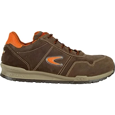 Afbeelding van Cofra 78500 000.W42 YASHIN S3 SRC Veiligheidsschoenen, bruin/oranje, maat 42