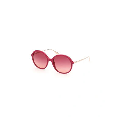 Afbeelding van MAX&amp;Co. Zonnebril, Dames, Maat: One Size, Fuchsia burgundy gradient