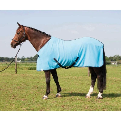 Afbeelding van Fleecedeken Harry&#039;s Horse Colours turquoise Bovenlengte: 115 cm &amp; Onderlengte: 165